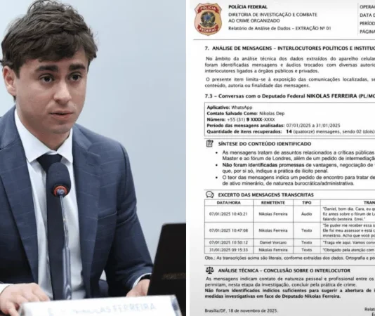 Nikolas admite republicar laudo falso da PF e diz que apagou publicação
