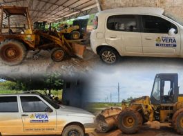 Leilão da Prefeitura de Vera terá veículos e máquinas à venda