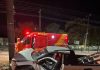 Motorista de 37 anos fica ferido após bater carro contra poste na MT-208