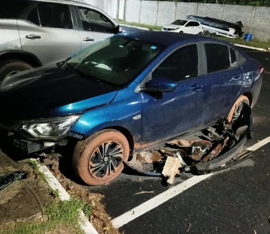 Pastor é sequestrado e escapa após carro bater em ponte em Cuiabá