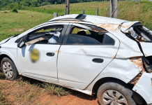 Motorista morre após capotar carro na MT-206, em Alta Floresta