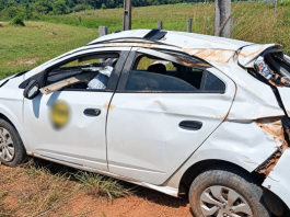 Motorista morre após capotar carro na MT-206, em Alta Floresta