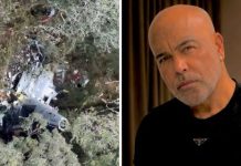A notícia que ninguém queria: Helicóptero com cantor Rick é encontrado em SC; cinco morrem