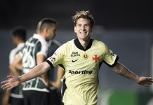 Vasco goleia Coritiba por 5 a 0 e deixa a zona de rebaixamento
