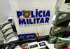 Polícia Militar apreende armas e mais de 300 munições após denúncia de violência doméstica