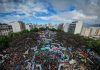 Protesto contra cortes na educação termina em confronto e prisões na Argentina