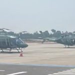 Helicópteros chegam a Manaus para reforçar combate às queimadas no Amazonas