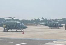Helicópteros chegam a Manaus para reforçar combate às queimadas no Amazonas