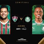 Fluminense e Palmeiras abrem semifinal da Libertadores nesta quarta