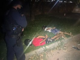 Fuga em alta velocidade termina com dois suspeitos detidos em Alta Floresta