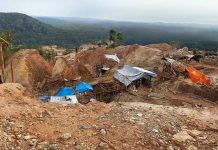 Jovem de 19 anos morre após barranco desabar em garimpo no Nortão de MT; sete trabalhadores escapam