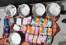 Casal é preso com 44 tabletes de drogas escondidos em argamassa