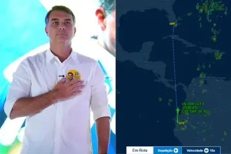 bolsonaro em fuga