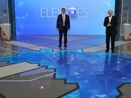 Debate de Lula e Flávio na Globo alcança pico de 30 pontos de audiência