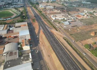 BR-163 ganha mais 9 km duplicados e libera tráfego em viaduto de Sinop