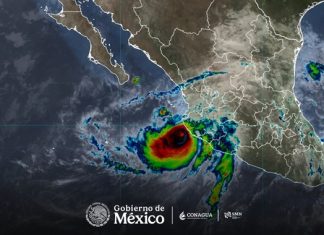 Furacão Simon provoca inundações no México e deixa mortos e desaparecidos