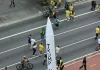 “Brazileiros”: Míssil com pedido de ataque nuclear ao Brasil aparece em ato de Flávio Bolsonaro