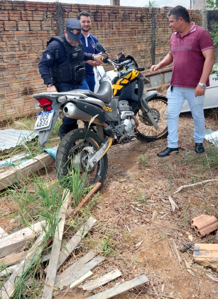moto localizada