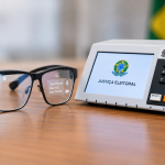 TSE proíbe óculos inteligentes na cabine de votação em 2026