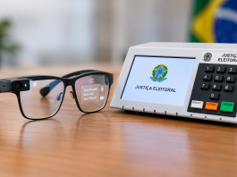 TSE proíbe óculos inteligentes na cabine de votação em 2026