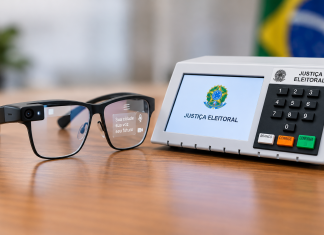 TSE proíbe óculos inteligentes na cabine de votação em 2026