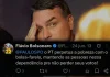Print é eterno: Flávio Bolsonaro que já chamou benefício de “bolsa farelo”, agora apaga posts contra o Bolsa Família,