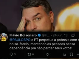 Print é eterno: Flávio Bolsonaro que já chamou benefício de “bolsa farelo”, agora apaga posts contra o Bolsa Família,